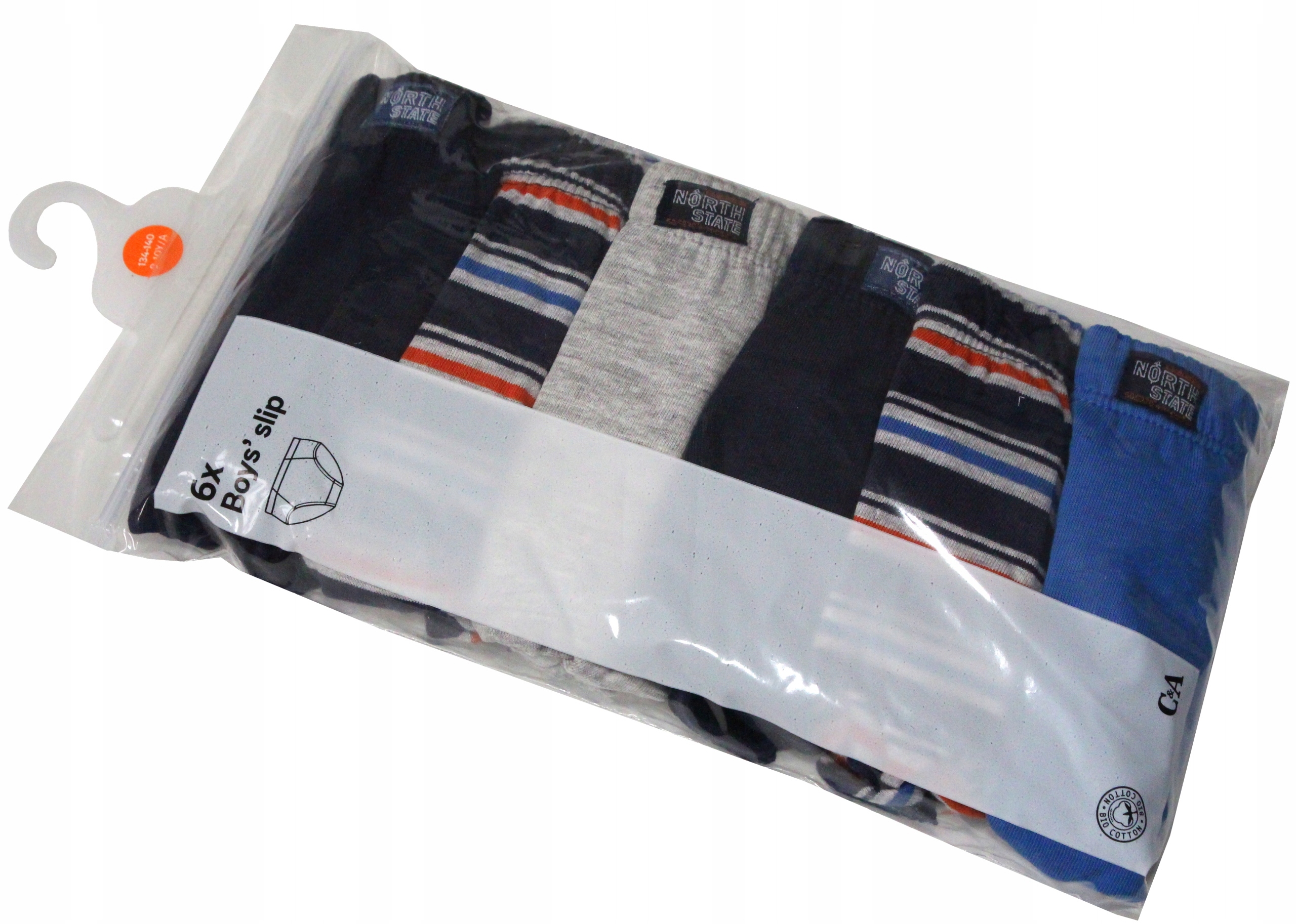 

C&a 6 Pack majtki Slipki mix 170/176