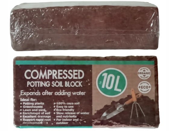 

Podłoże dla roślin ziemia kokosowa 10L 708