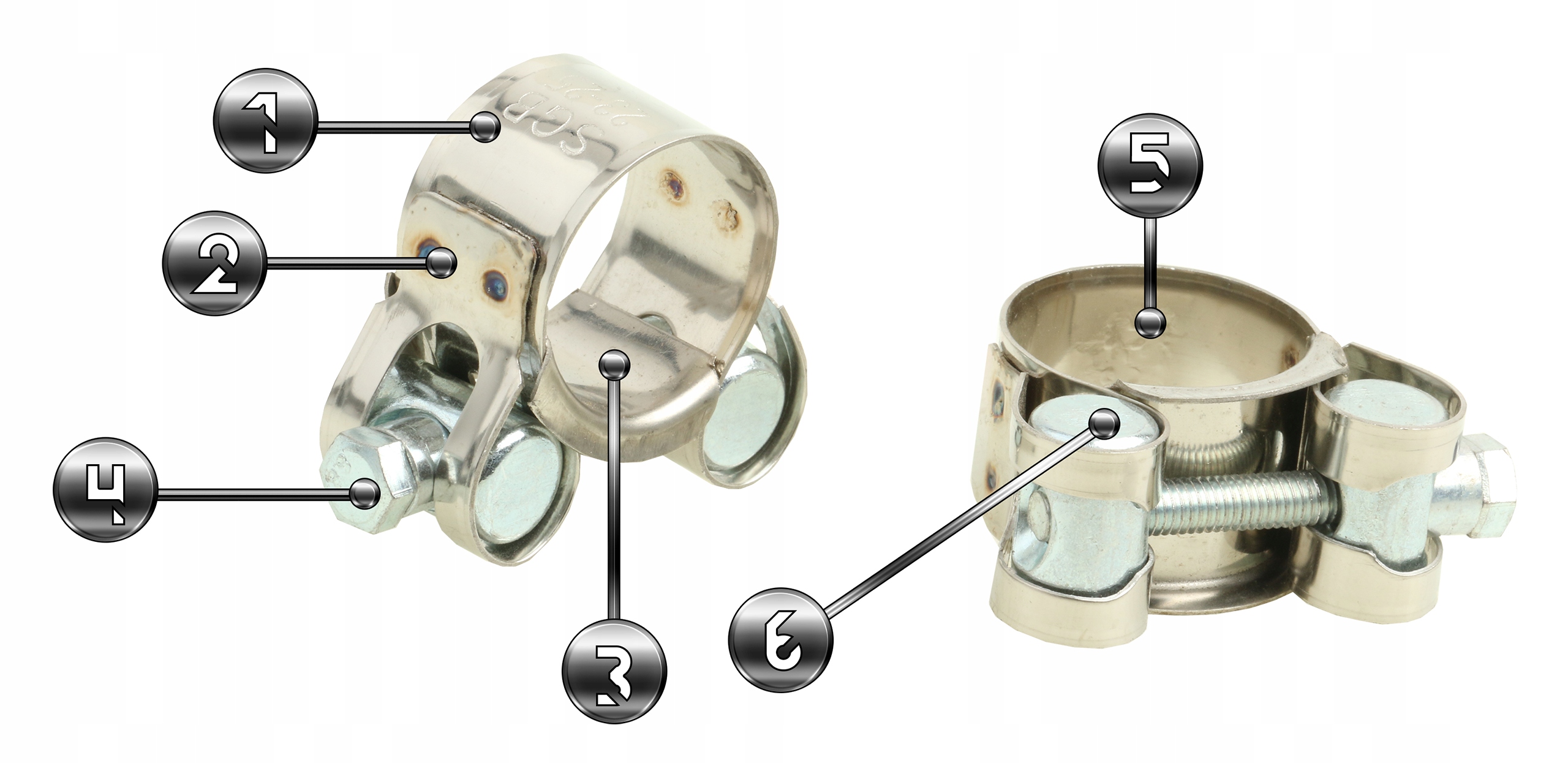 OBEJMA OPASKA ZACISKOWA SKRĘCANA METALOWA NIERDZEWNA GBS SGB 23-25 2 szt Kod producenta OPASKA CYBANT OBEJMY NIERDZEWNE CYBANTY 23-25