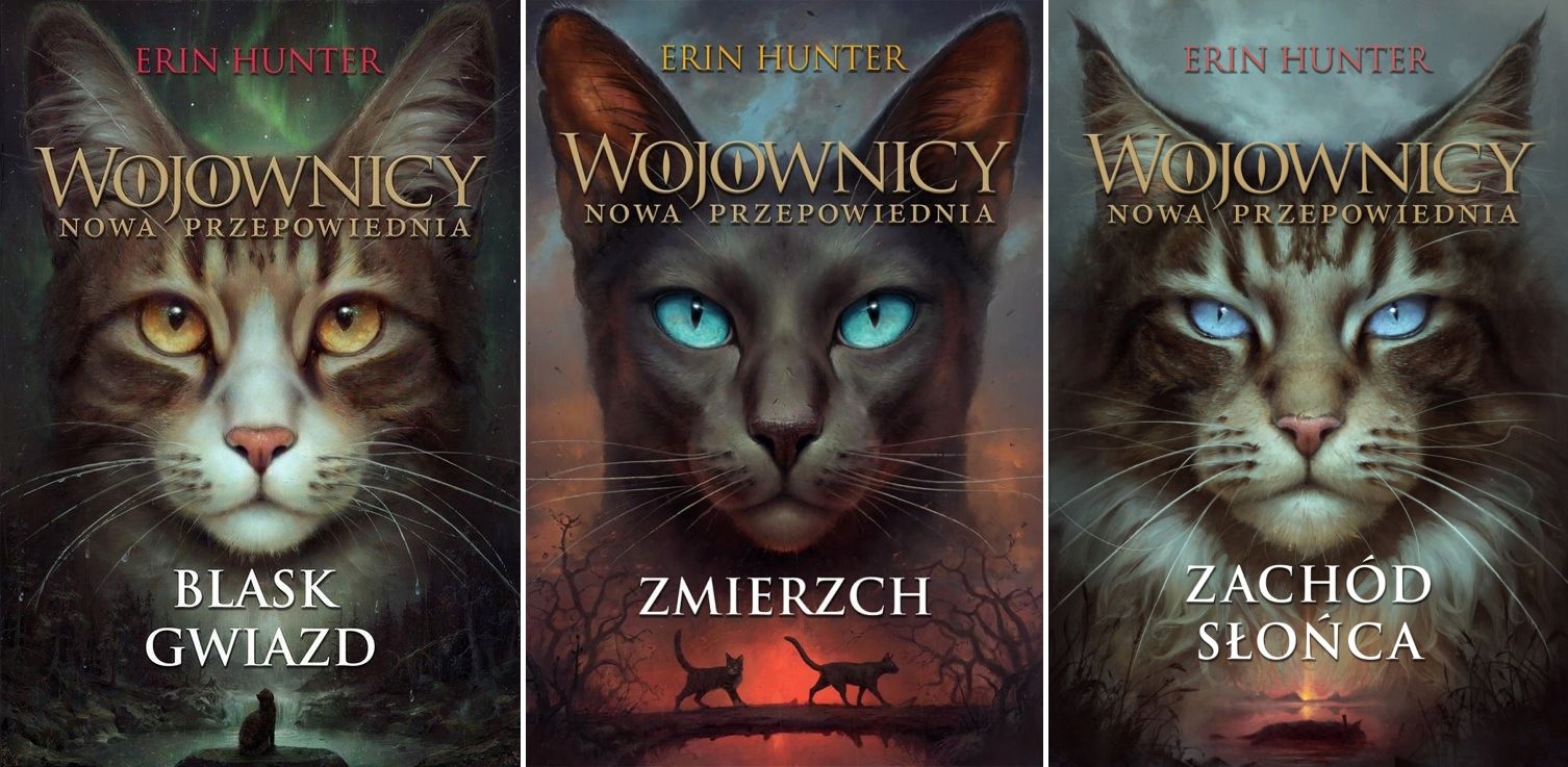 WOJOWNICY NOWA PRZEPOWIEDNIA Tomy 4-6 E. Hunter Zestaw