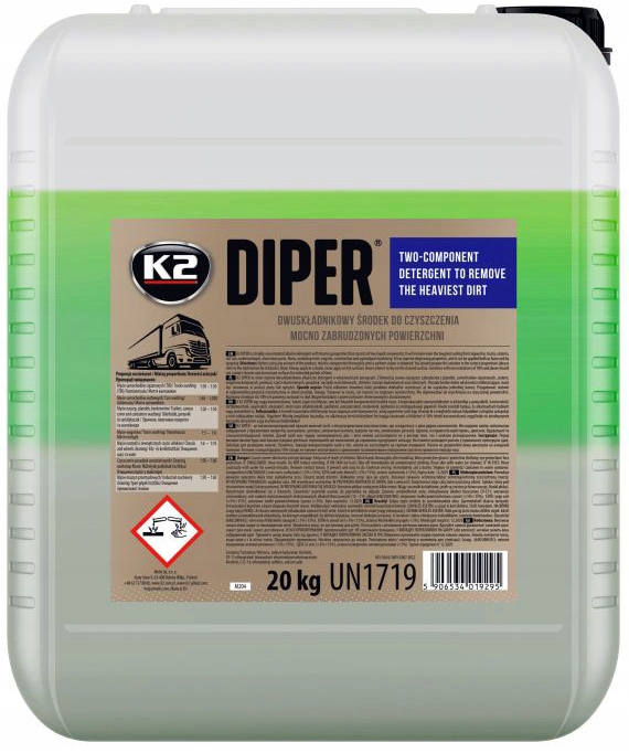 

K2 Diper Silna Dwuskładnikowa Aktywna Piana 20KG