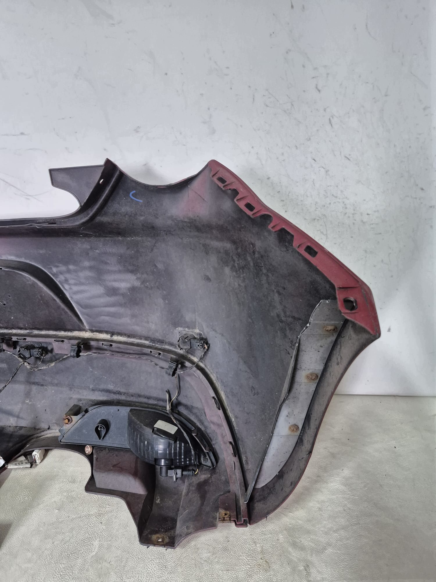 ALFA ROMEO MITO 08- bumper rear part rear 4XPDC 156078599