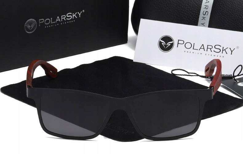 

Okulary przeciwsłoneczne Polarsky drewno Bubinga