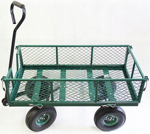 WÓZEK PLATFORMOWY KOŁA POMPOWANE OGRODOWY SIATKA Rodzaj inny