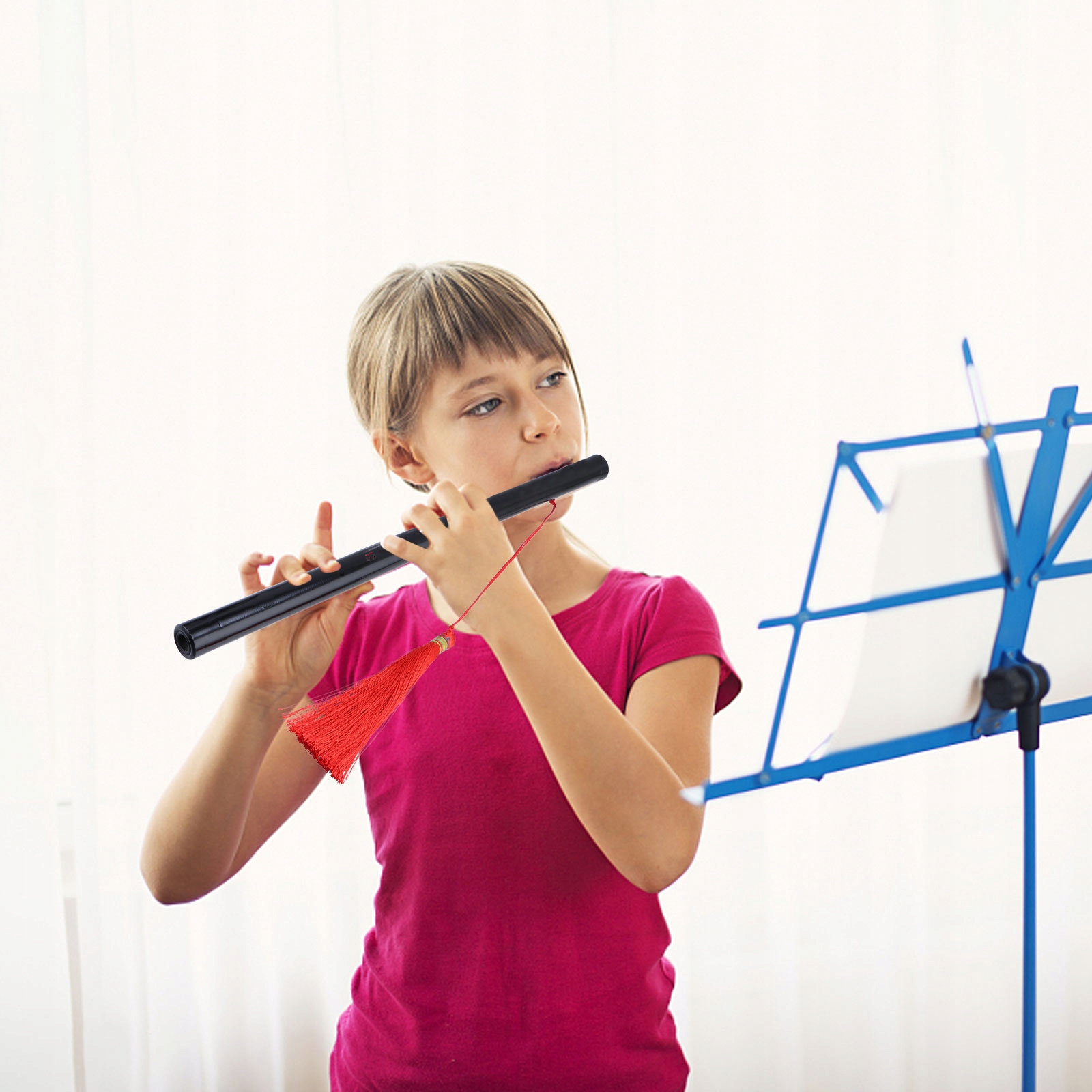 DREWNIANY ZESTAW NA FLET FIFE CZARNY Rodzaj inny