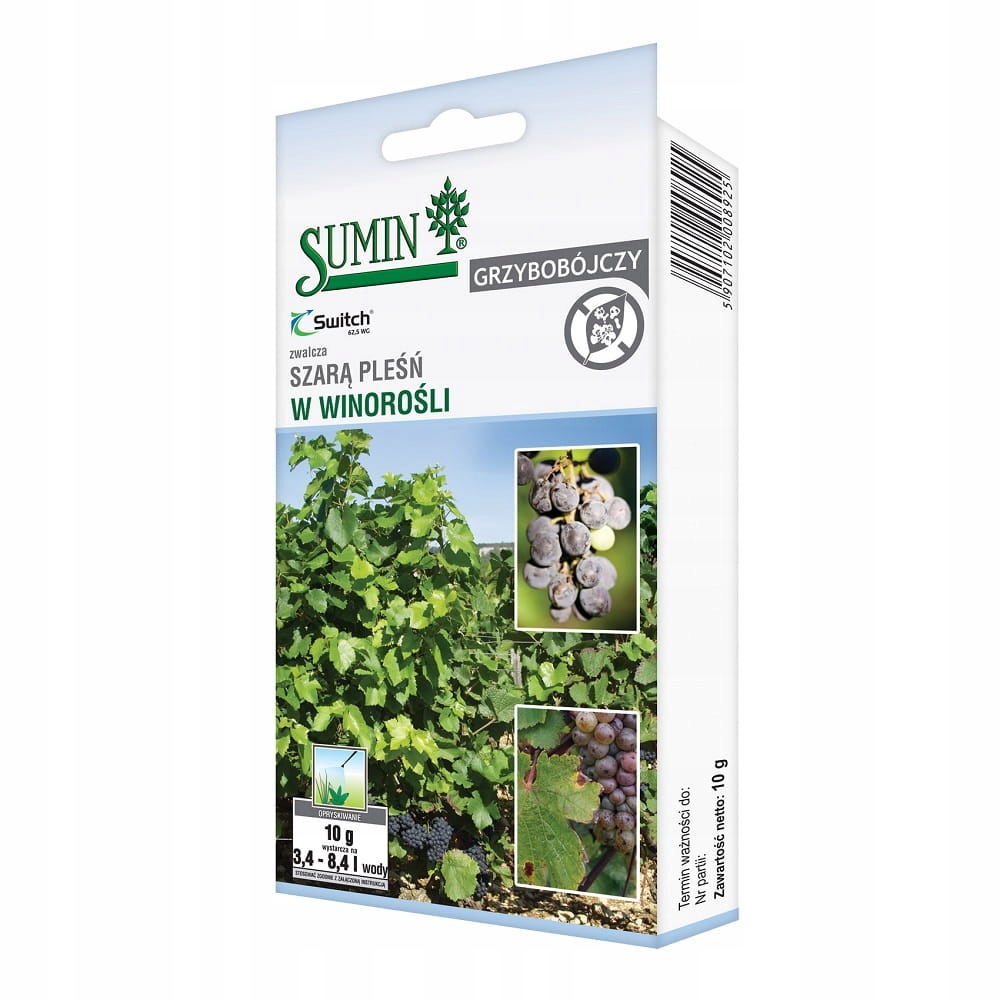 

Switch 62,5WG na choroby winorośli 10 g Sumin