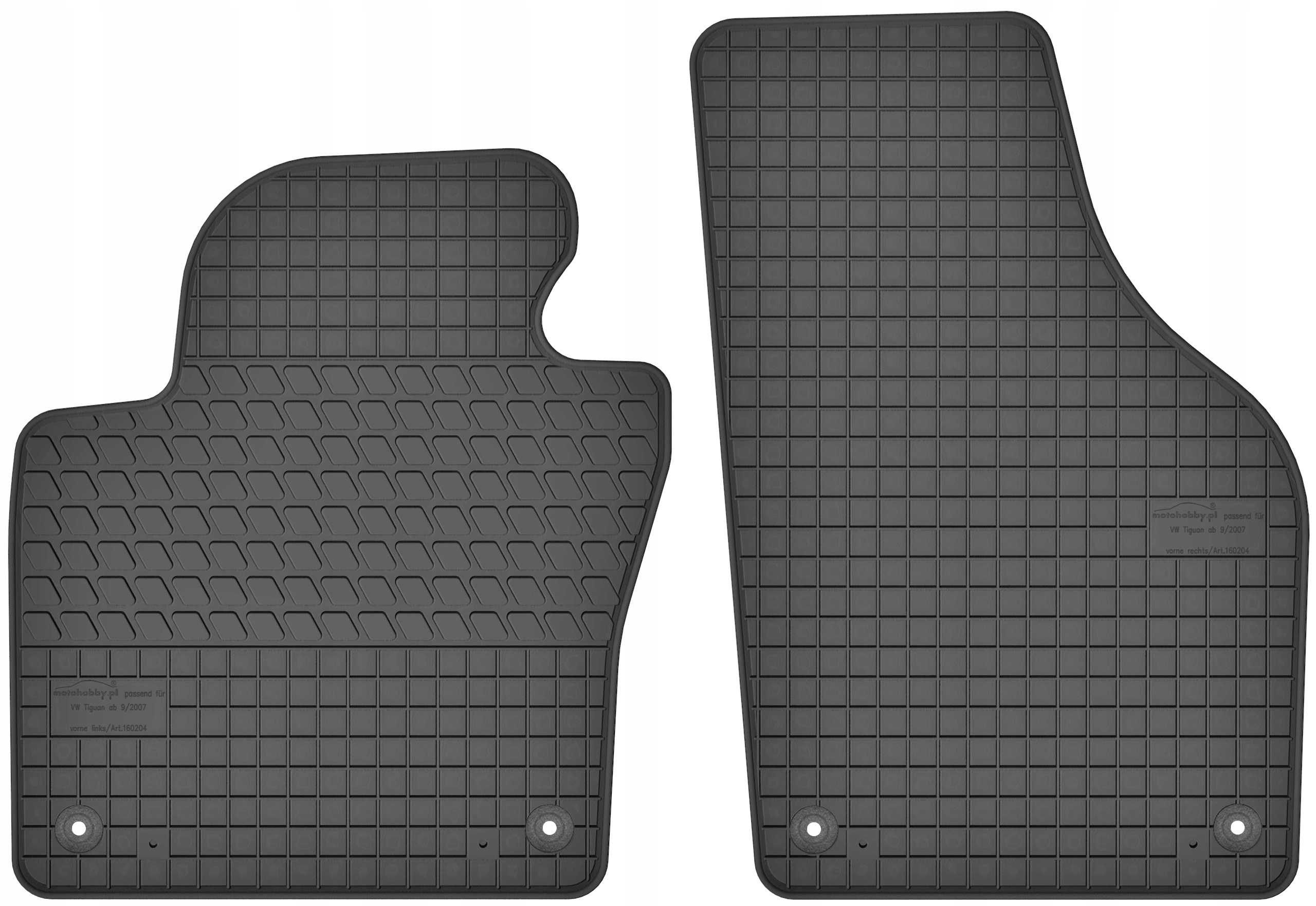 

Vw Tiguan 2007-2015 Dywaniki na przód