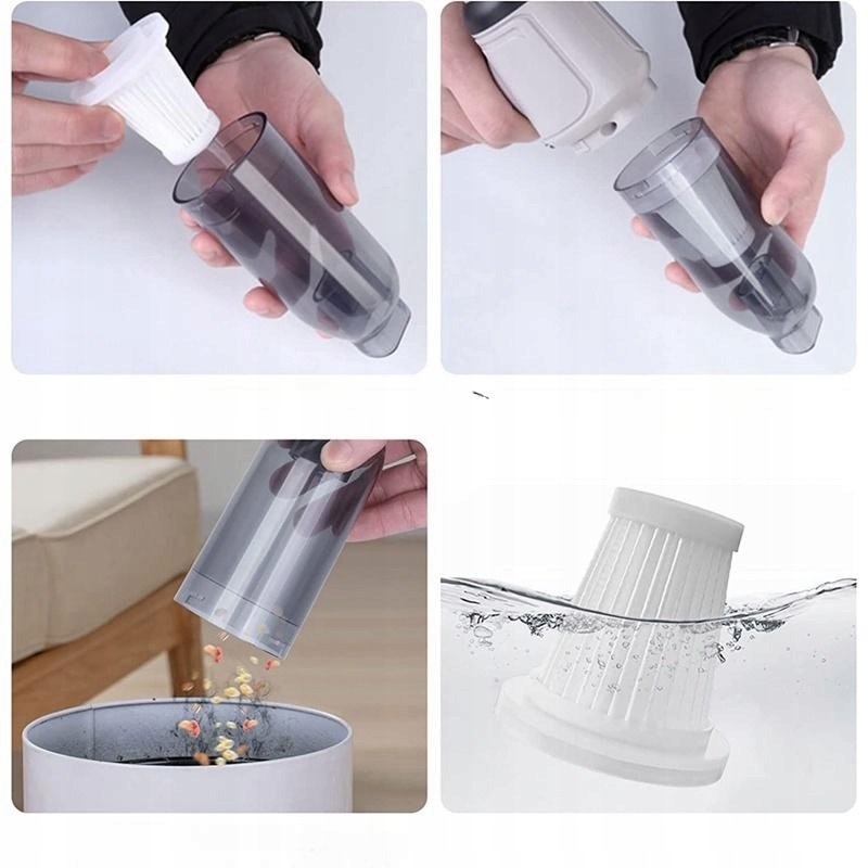 ODKURZACZ BEZPRZEWODOWY MINI RĘCZNY SAMOCHODOWY MOCNY CICHY uniwersalny 3W1 Kod producenta MOCNY ODKURZACZ RĘCZNY 9000PA