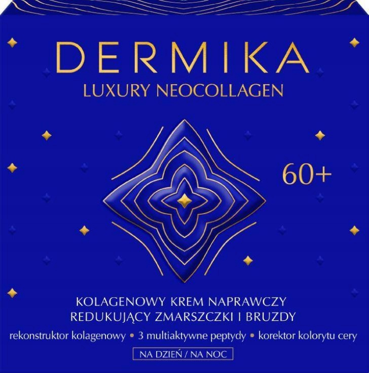 Dermika Luxury Neocollagen krém 60+ Kolagenový reparační krém 50 ml