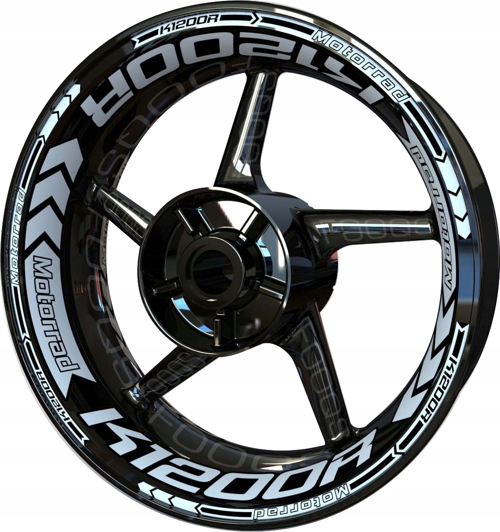 НАКЛЕЙКИ НА ОБОД RANTY FOOQS ДЛЯ BMW K 1200 R