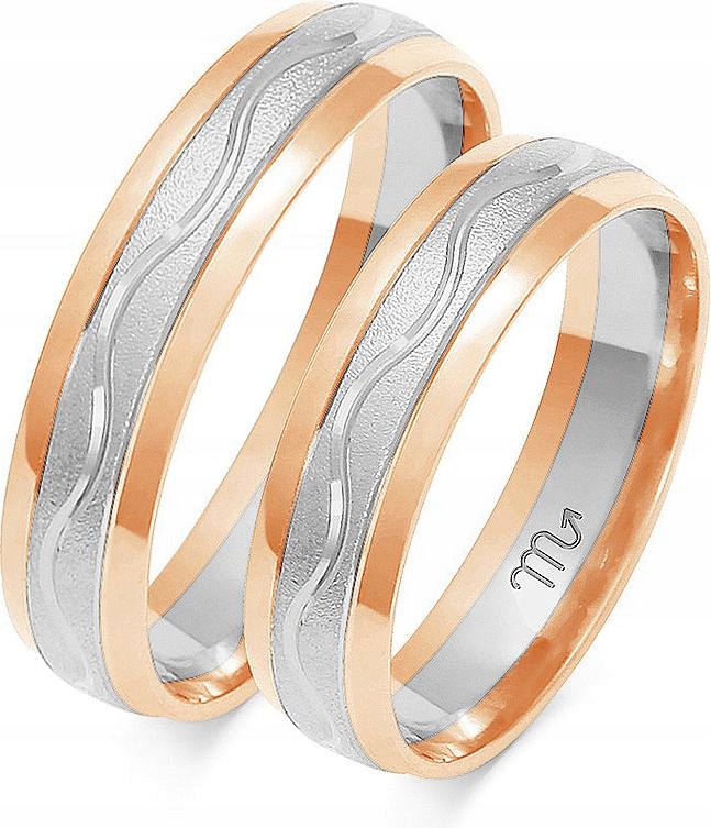 Zlatý jemný snubní prsten 14K 585 r 8 9 10 elegantní kolekce 14K