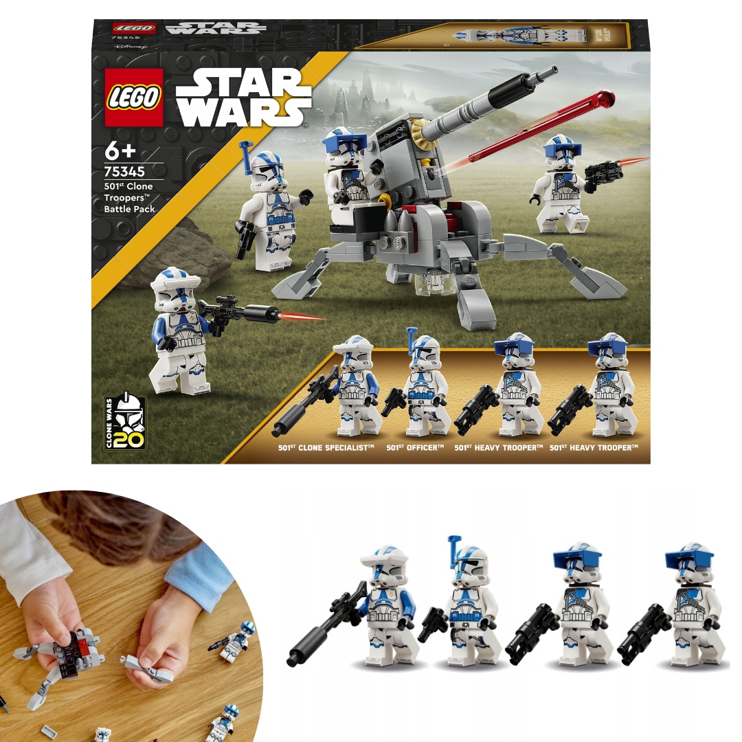 

Lego Star Wars Żołnierze-klony Z 501 Legionu