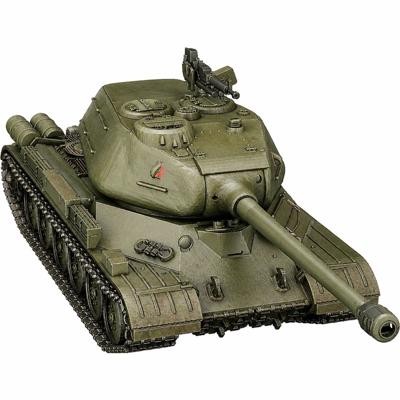 Figurka Těžký tank St I Sovětský experimentální WW2 1:56(28mm)