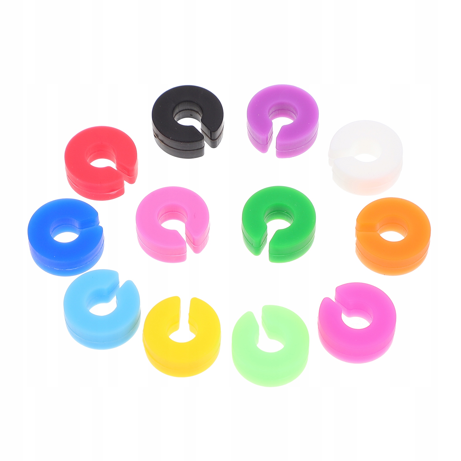 Czerwone znaczniki do napojów i szklanek 12 szt Liczba elementów w zestawie 0 szt.