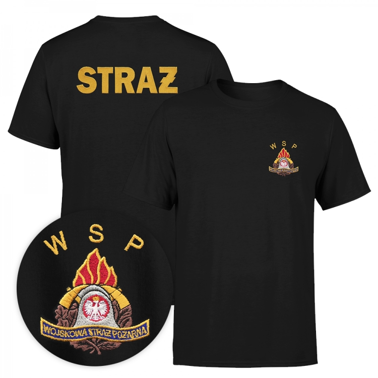 

S15 - S / Koszulka Wsp logo haft Straż pożarna