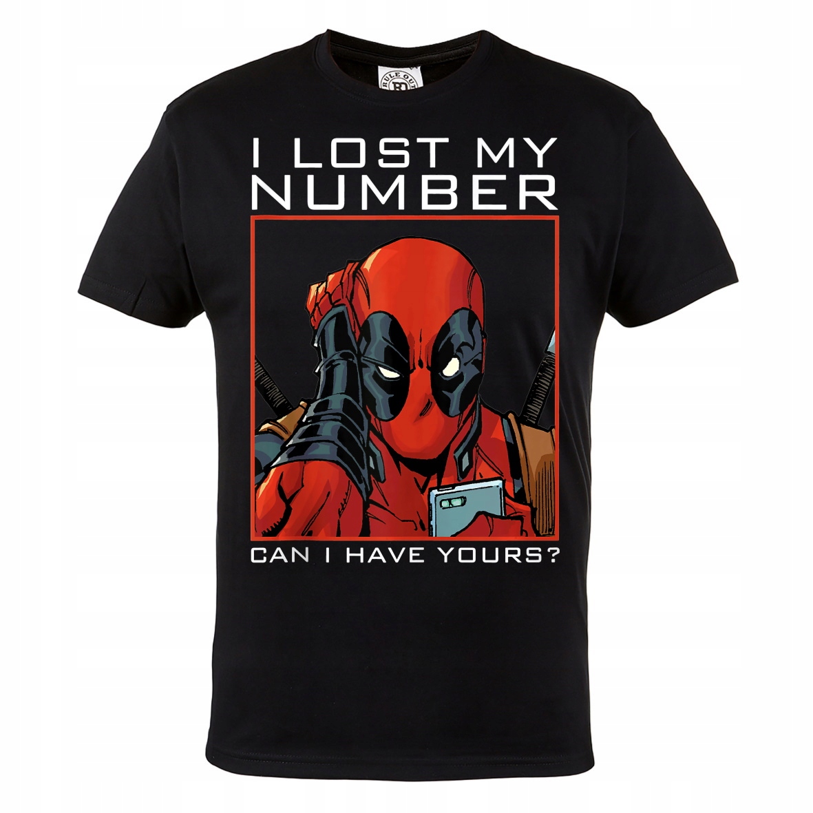 

Męska Koszulka Dla Fana Deadpool Marvel Number