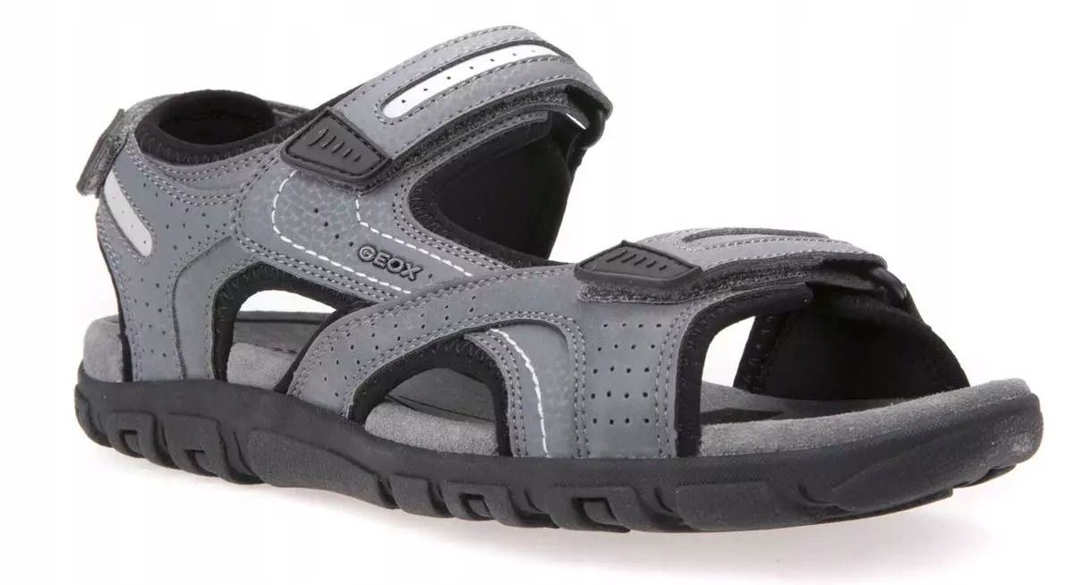 Geox pánské sandály U8224D šedé letní obuv s membránou pohodlné vel. 42