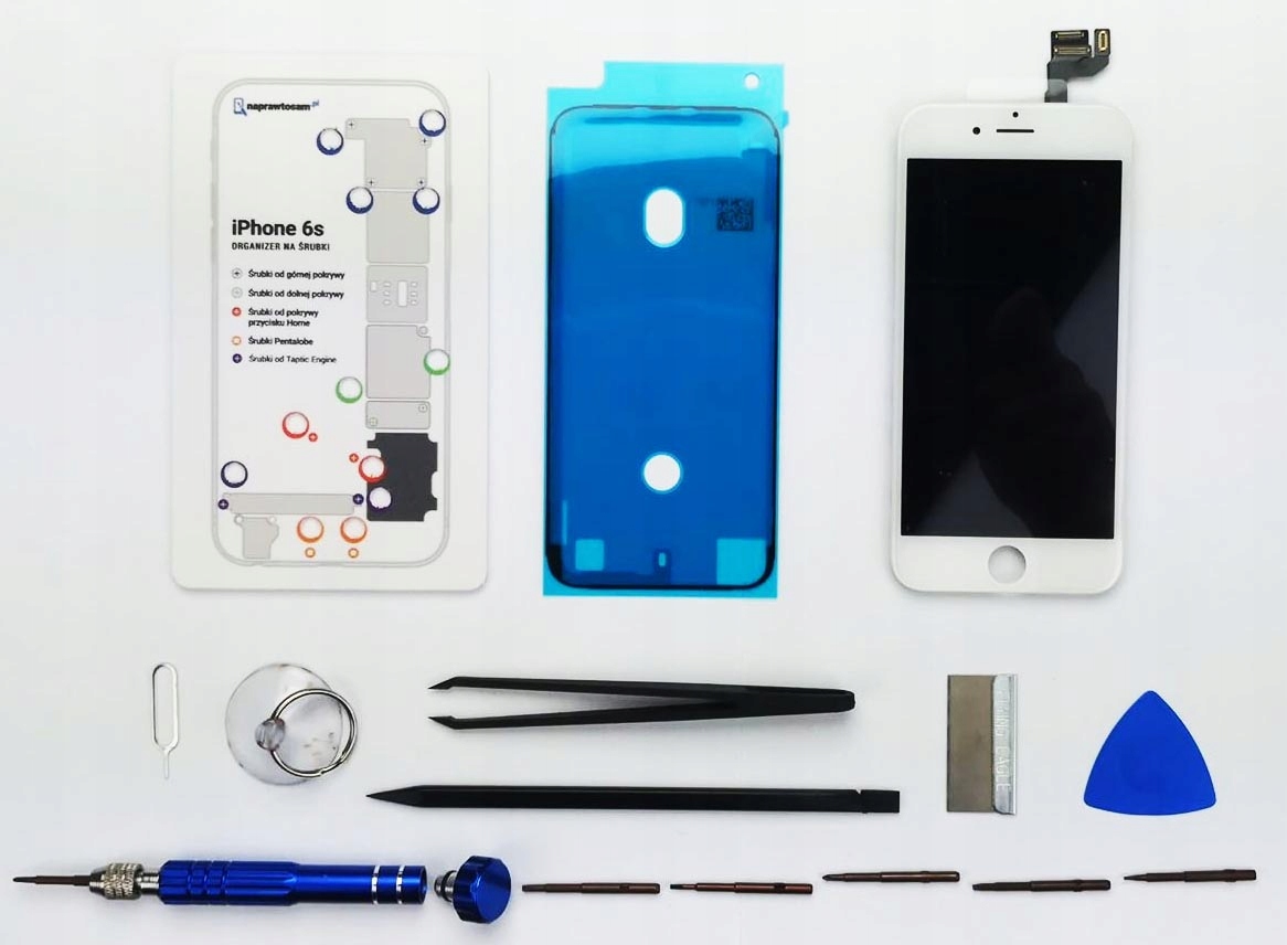 

Ekran iPhone 6s | Biały | Zestaw Naprawczy