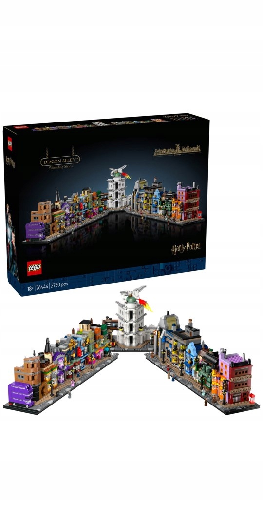 Lego Harry Potter Tm Příčná ulice: Kouzelnické obchody 76444