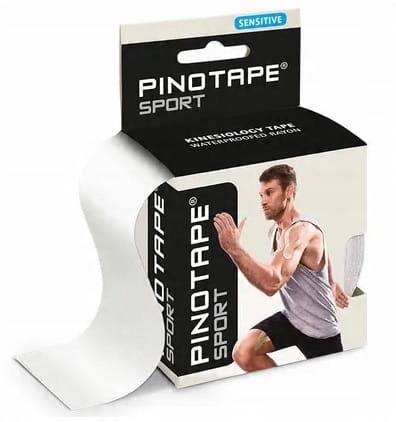 

Pinotape tejp 5cmx5m dla wrażliwej skóry Biały