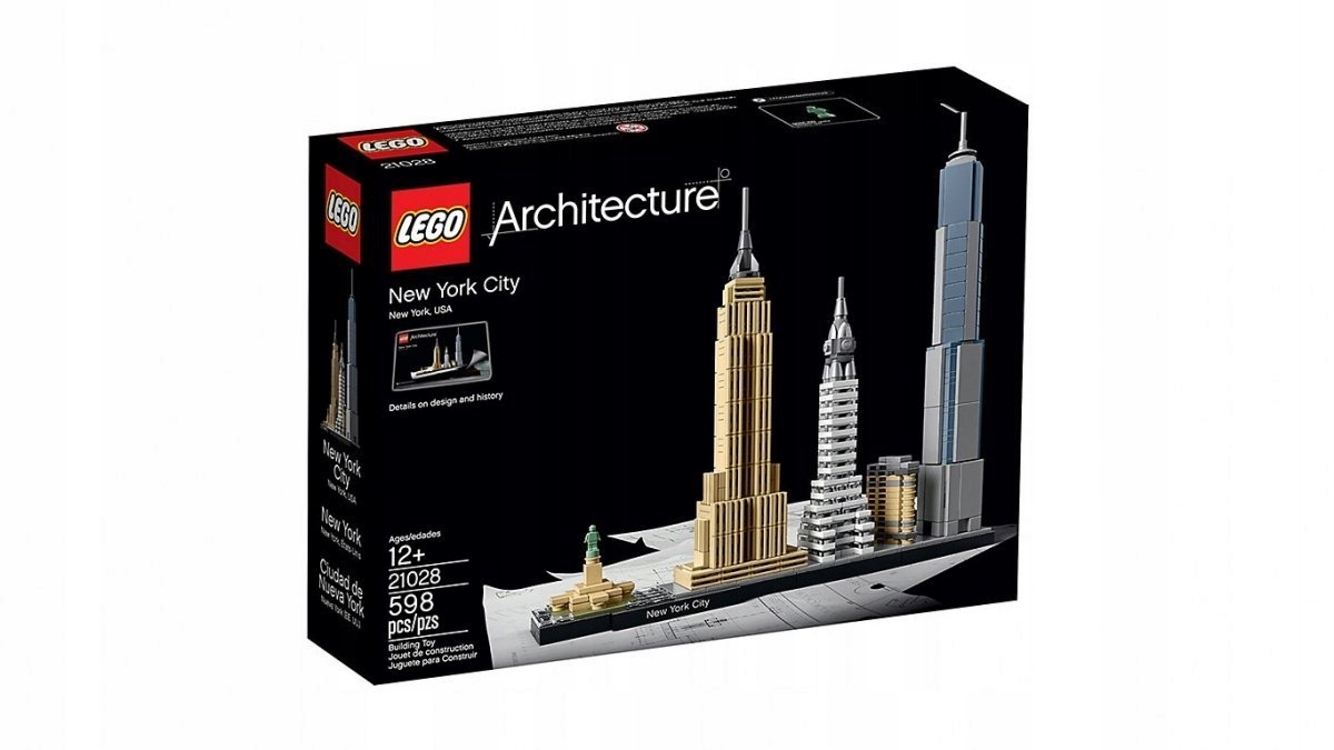LEGO Architecture Nowy Jork 21028 NEW YORK CITY Wiek dziecka 12 lat +