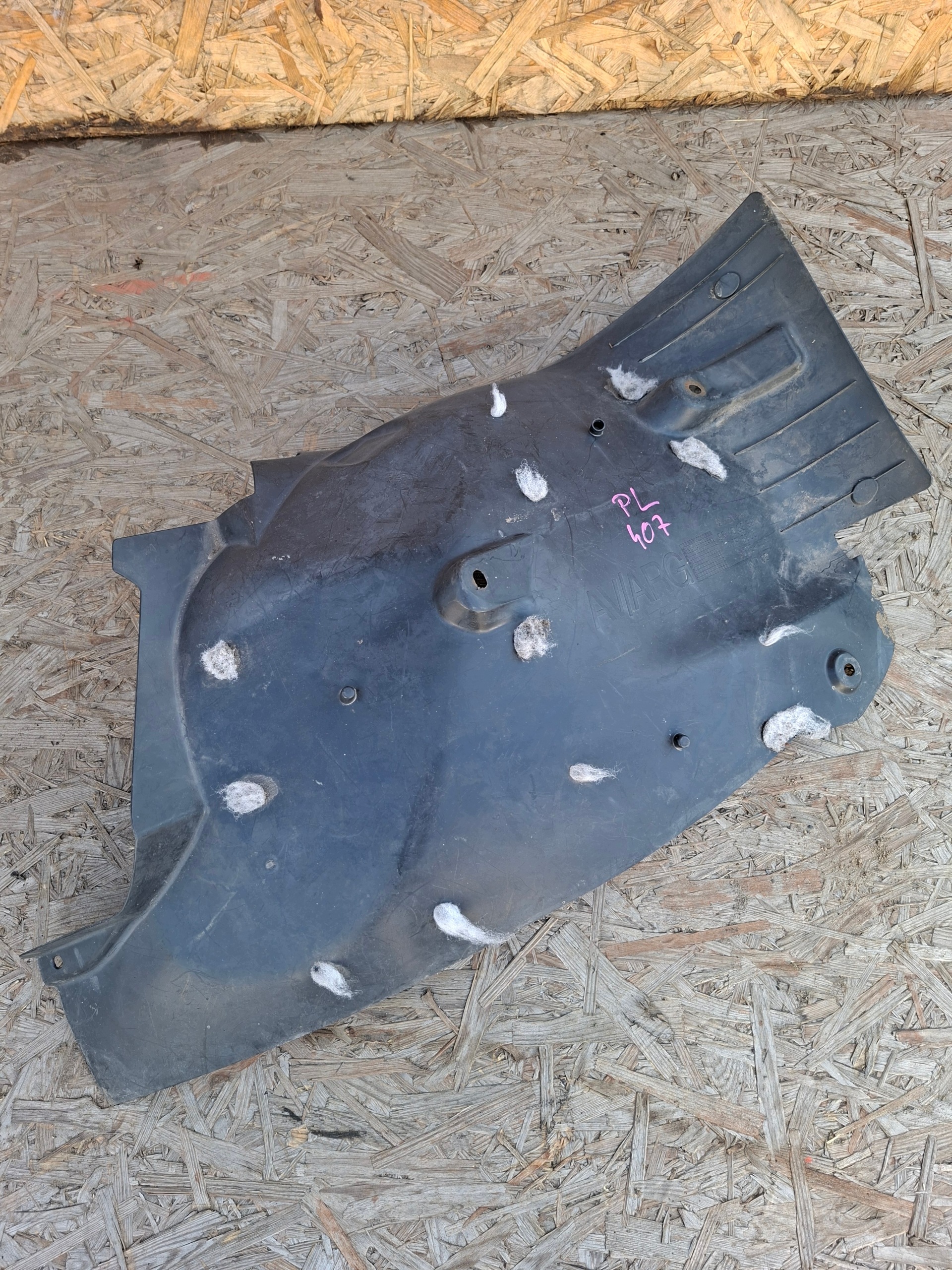 mudguard front front left PEUGEOT 407 CUPE 9646333980