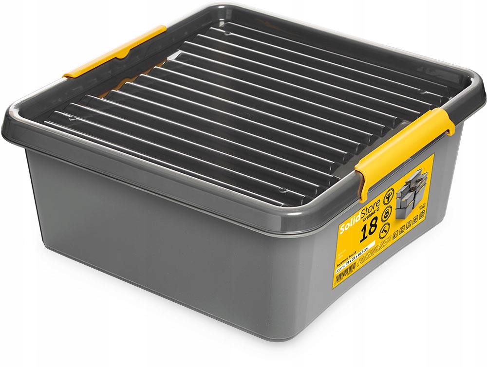 ZESTAW POJEMNIKÓW SOLID MOCNY 32L 18L POJEMNIK 2x Kod producenta 1612