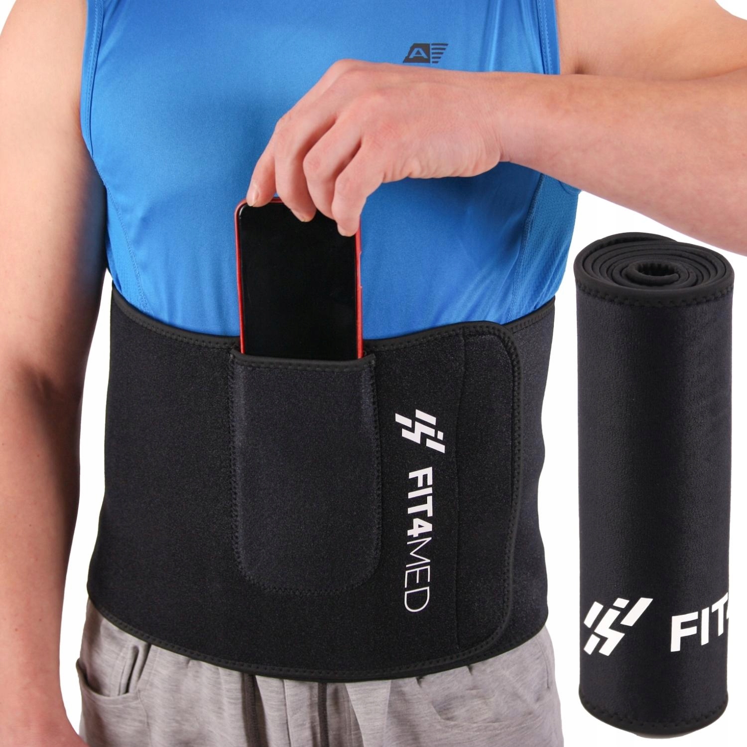 

Pas Wyszczuplający Odchudzający Neopren 25cmx130cm