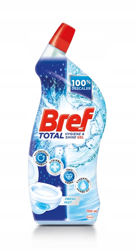 

Bref 700 ml Żel do Wc Total Fresh Mist Be