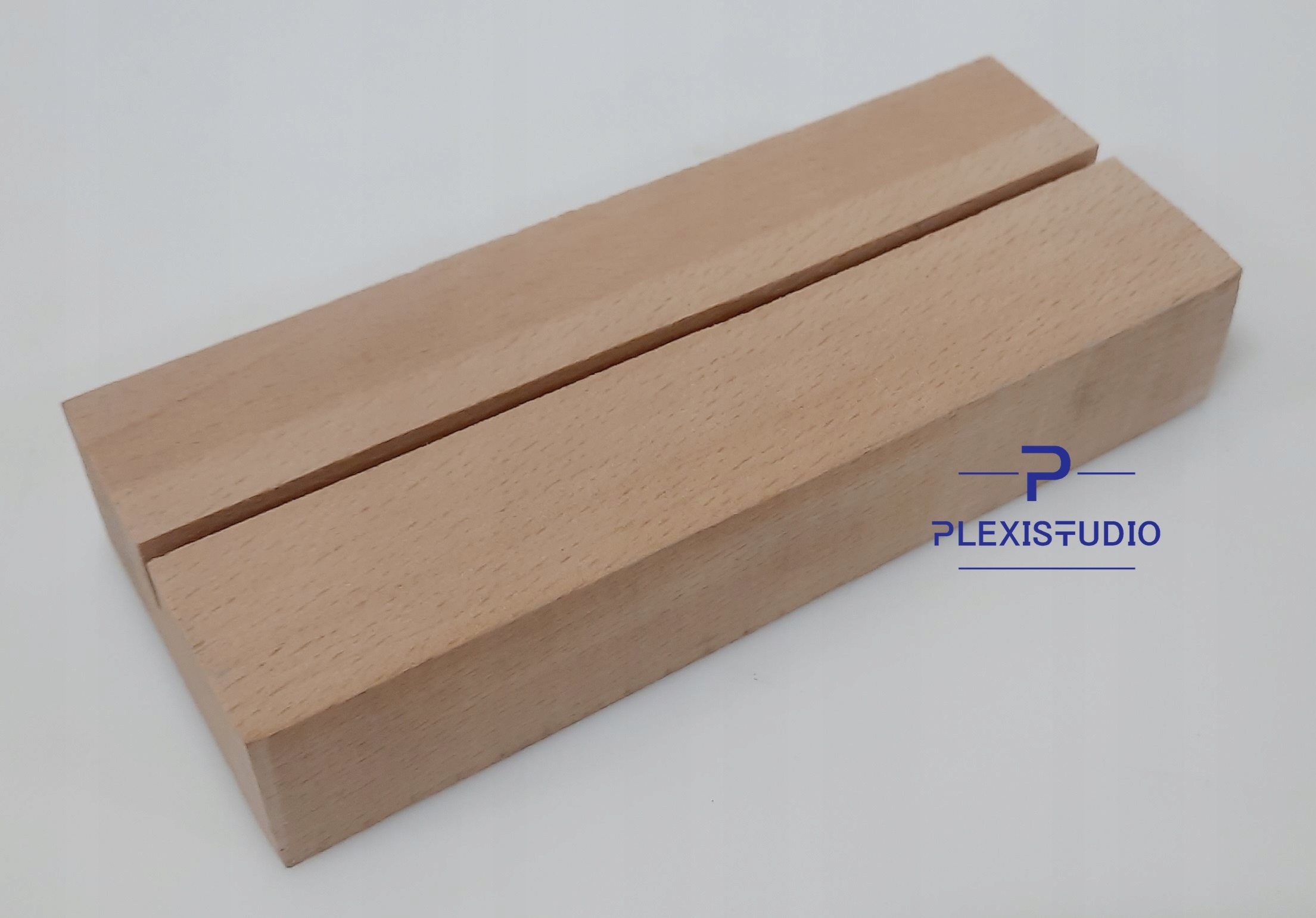 DREWNIANA PODSTAWKA PLEXI/PLEKSI A3/A4 30X6cm Marka inna