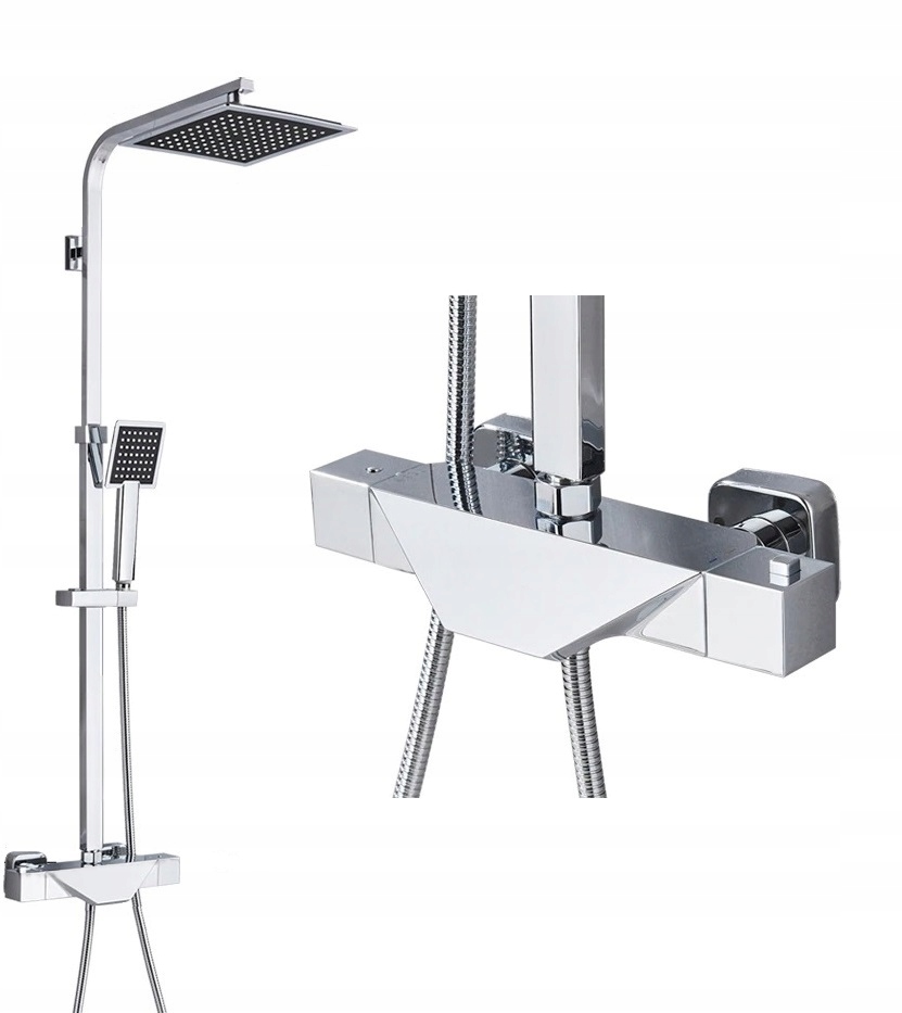 

Bateria Prysznicowa Termostat Wannowa Chrom Design