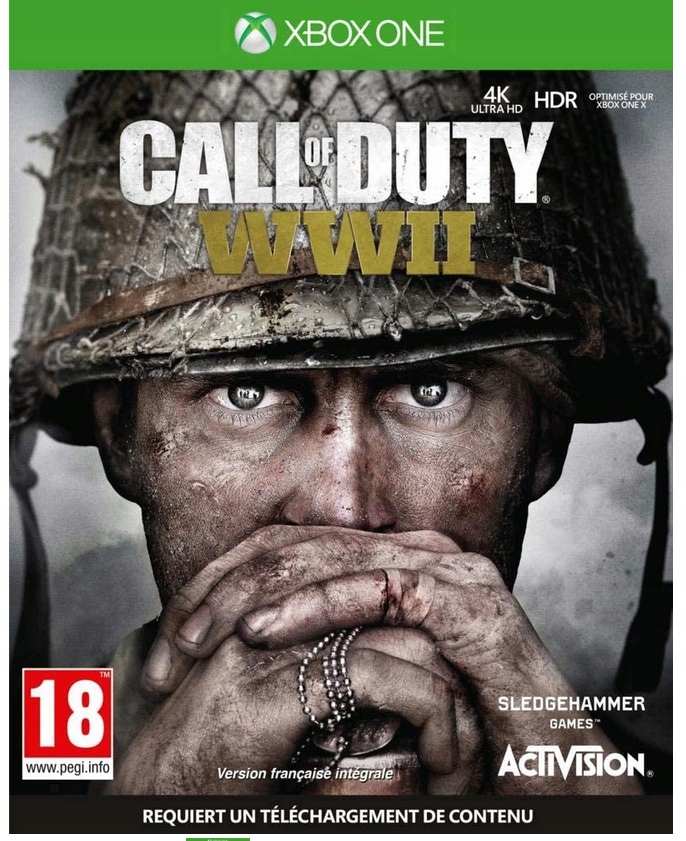 CALL OF DUTY WWII XBOX ONE NOWA