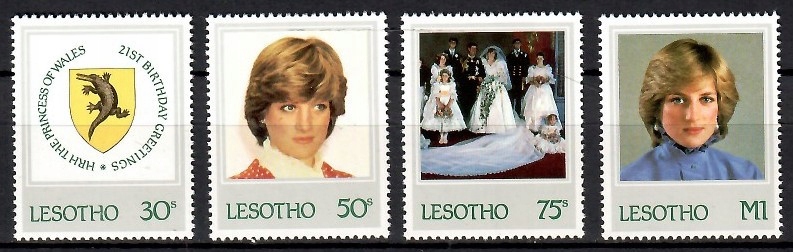 Lesotho 1982 Mi 393-396 Czyste **
