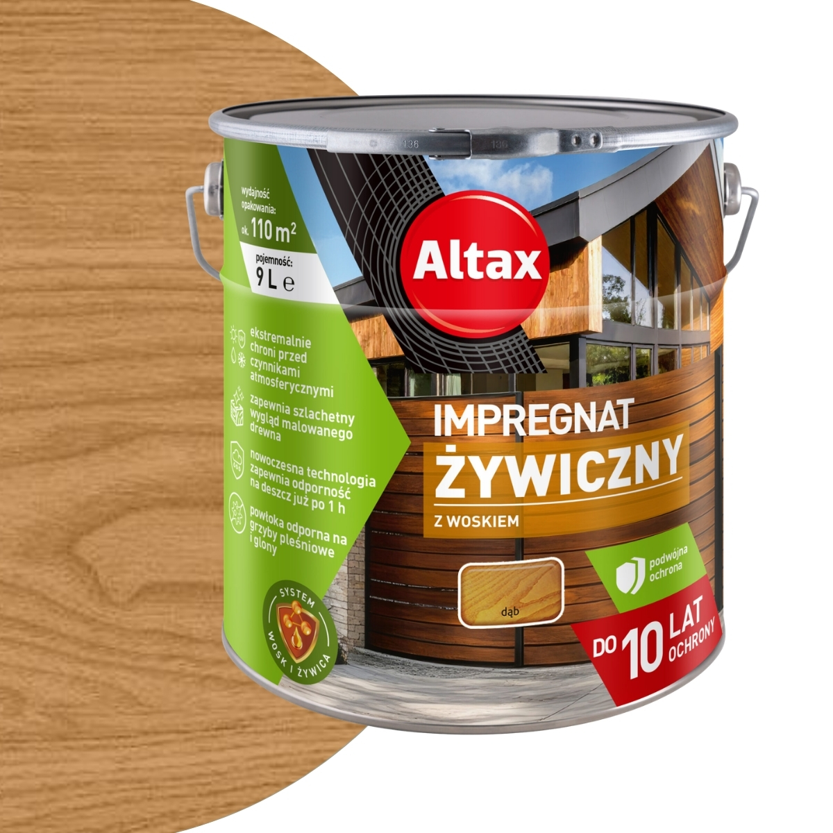Altax Impregnát pryskyřičný 9L Dub