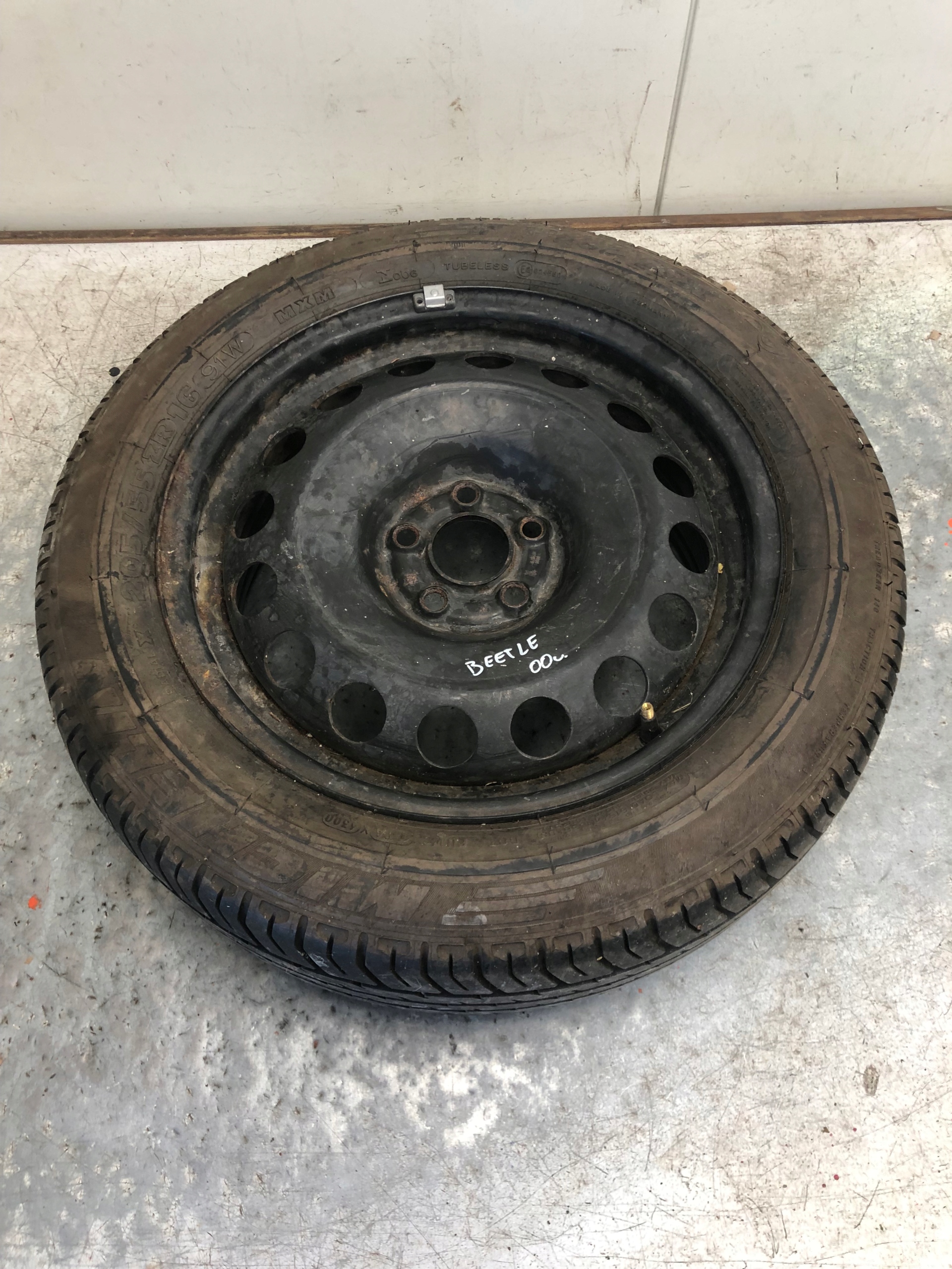wheel spare 16" VW BEETLE