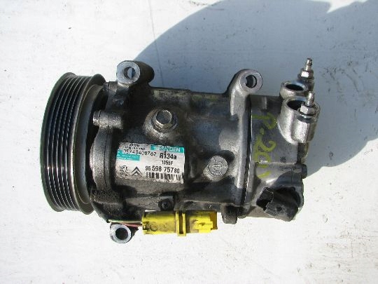 compressor pump KLIMY PEUGEOT 207 1.6 HDI 2007 ROK