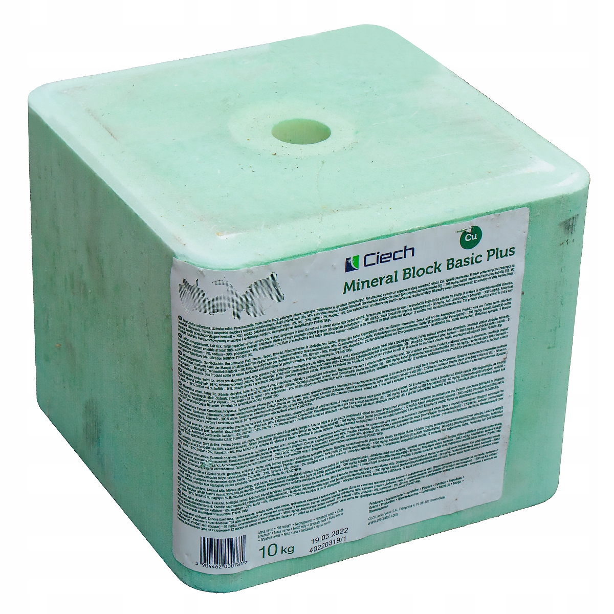 

Lizawka solna Ciech Mineral Block 10kg zielona