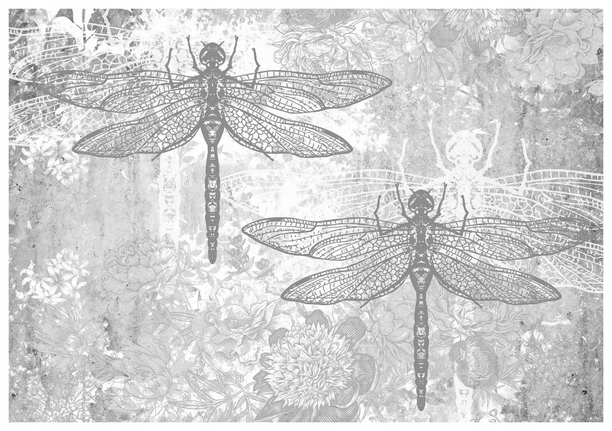 Fototapeta Vázy na květinách Elegance přírody Květinový vzor 312x219 lepidlo