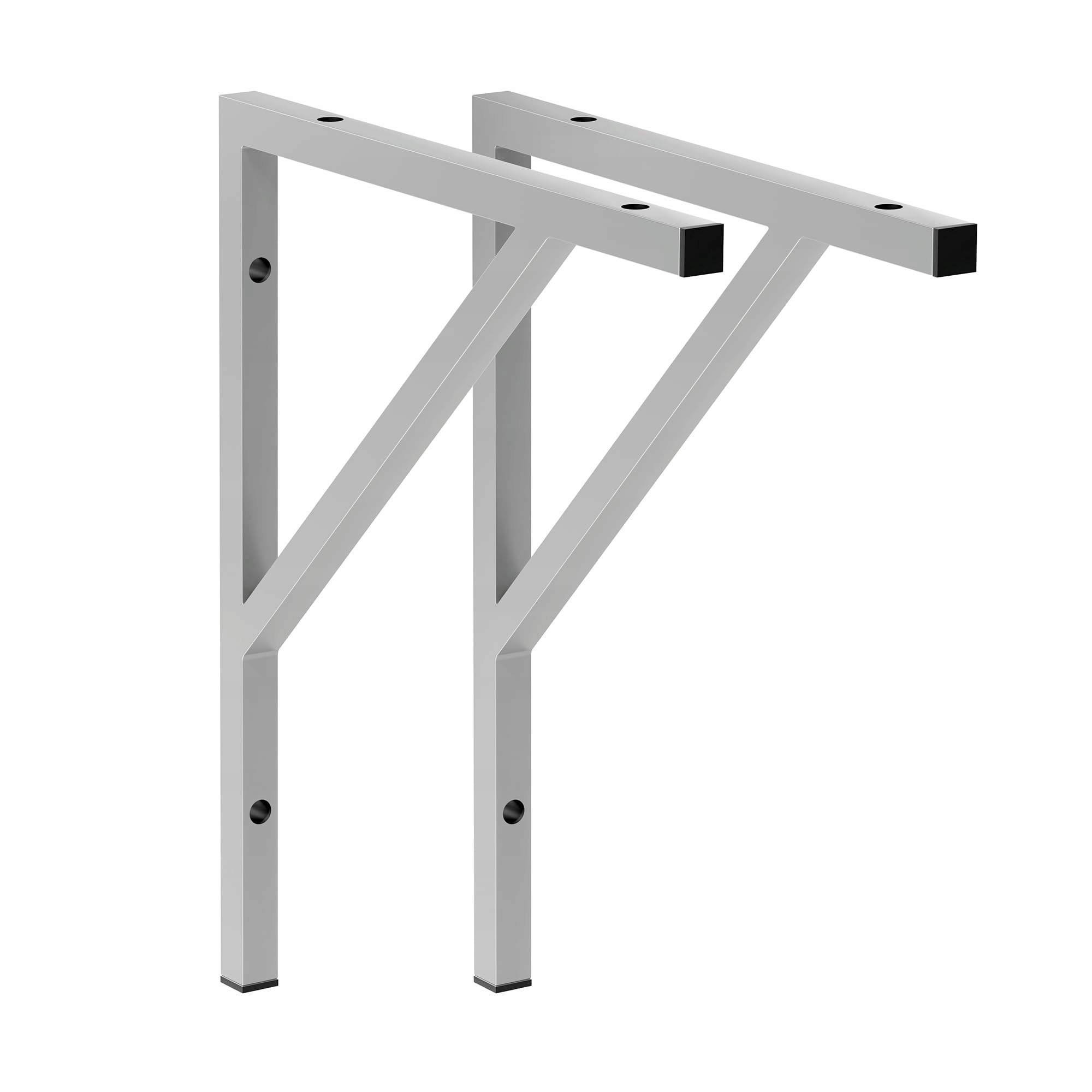 Kessler Pro Podpěra pod regál, poličku, stůl, umyvadlo -530 x 455 mm-2 ks