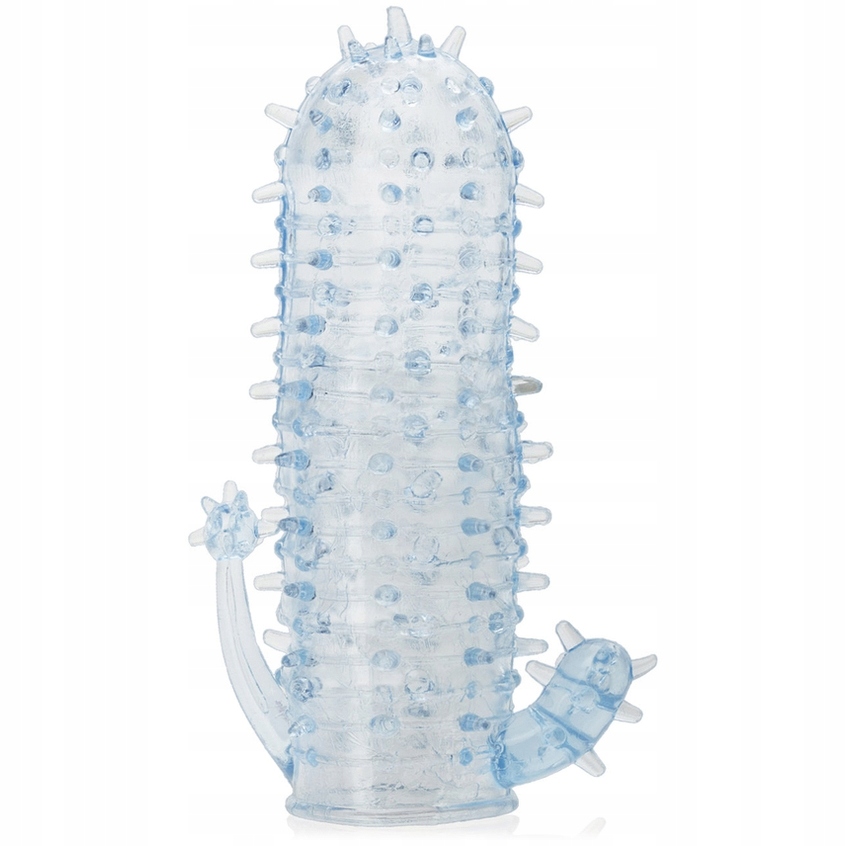 

Stymulująca Nakładka Na Penisa Z Wypustką Masującą