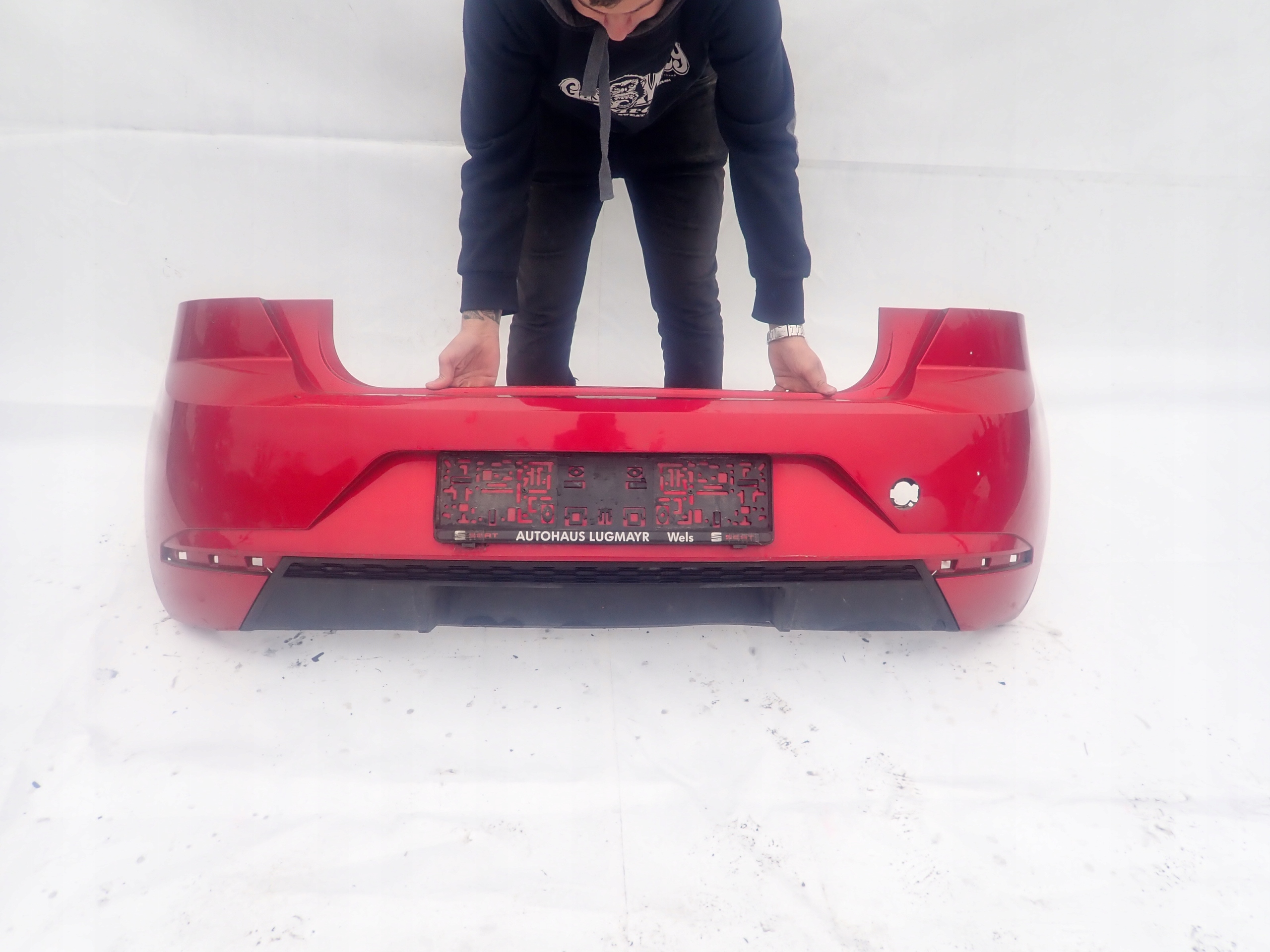 SEAT IBIZA V 6F 17-> bumper rear part rear