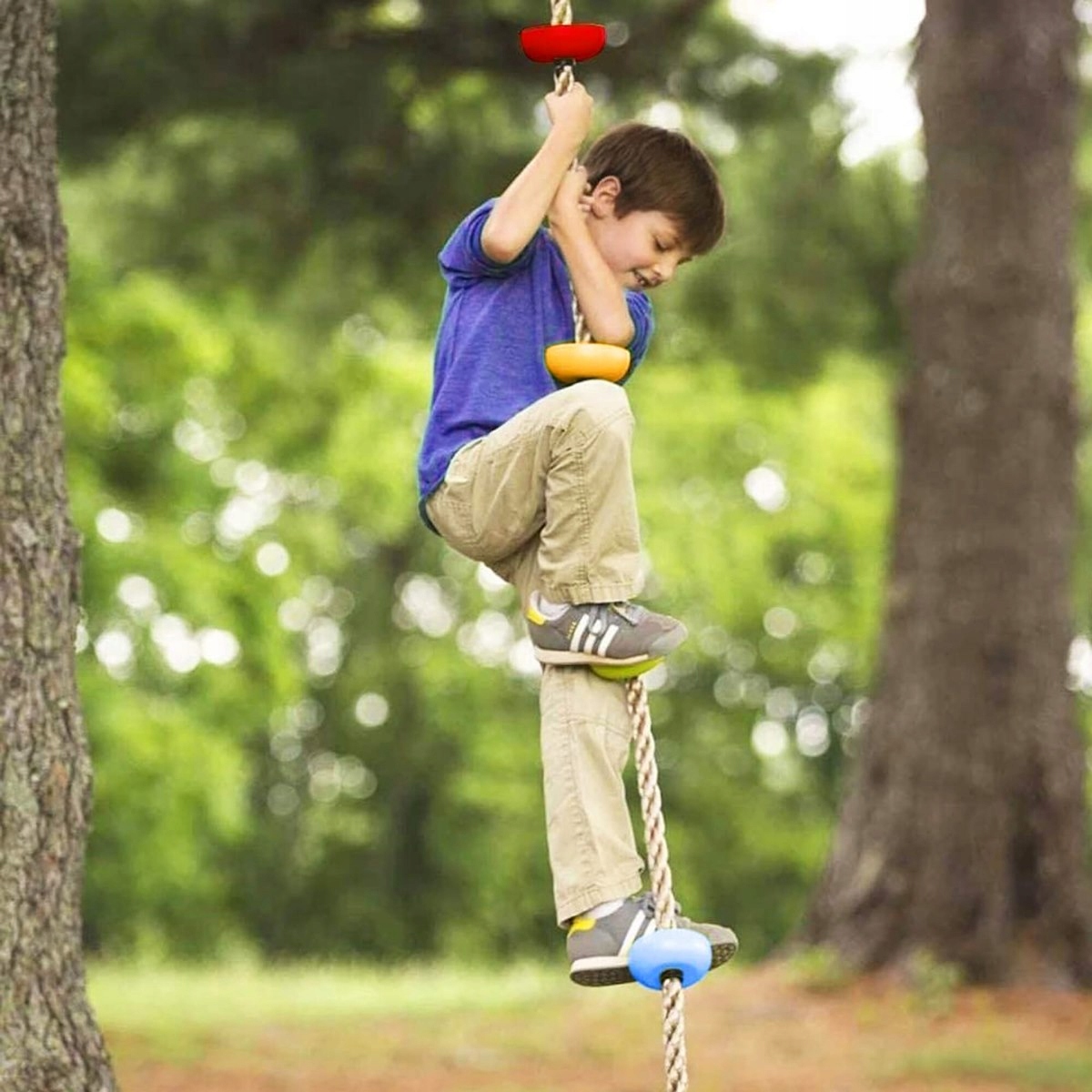 MOCNA LINA WSPINACZKOWA DO WSPINACZKI DLA DZIECI 150kg 23mm PLAC ZABAW Rodzaj Akcesoria