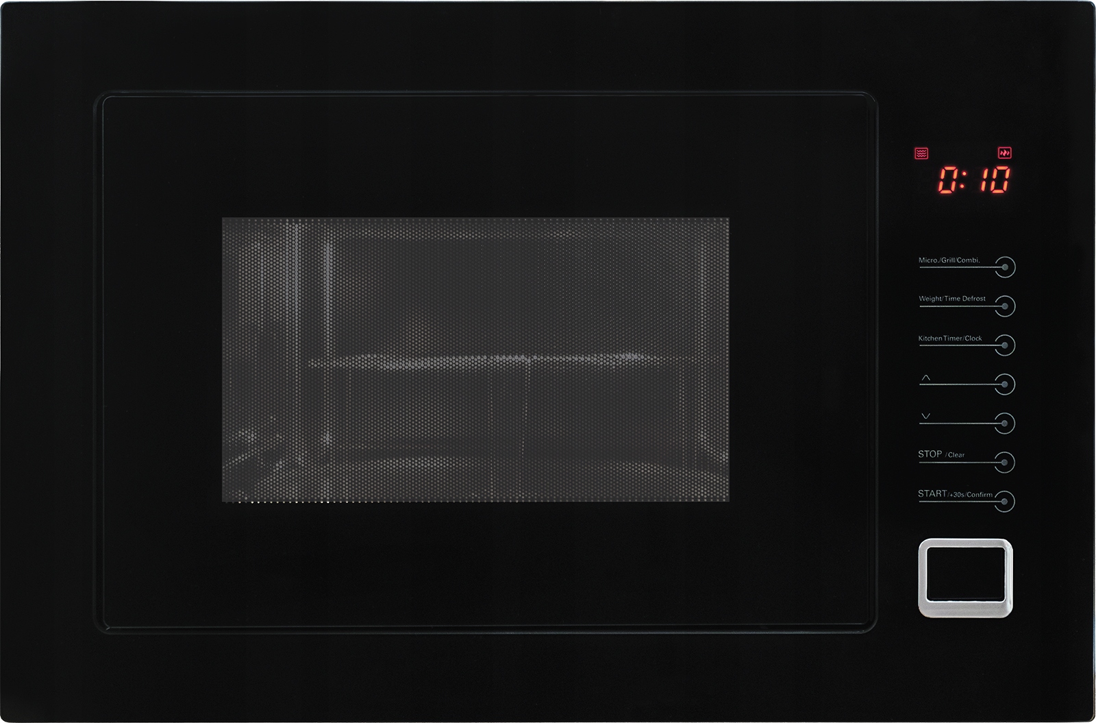 Kuchenka mikrofalowa Kernau KMO254GB 25L 900W Czarne szkło Led Grill