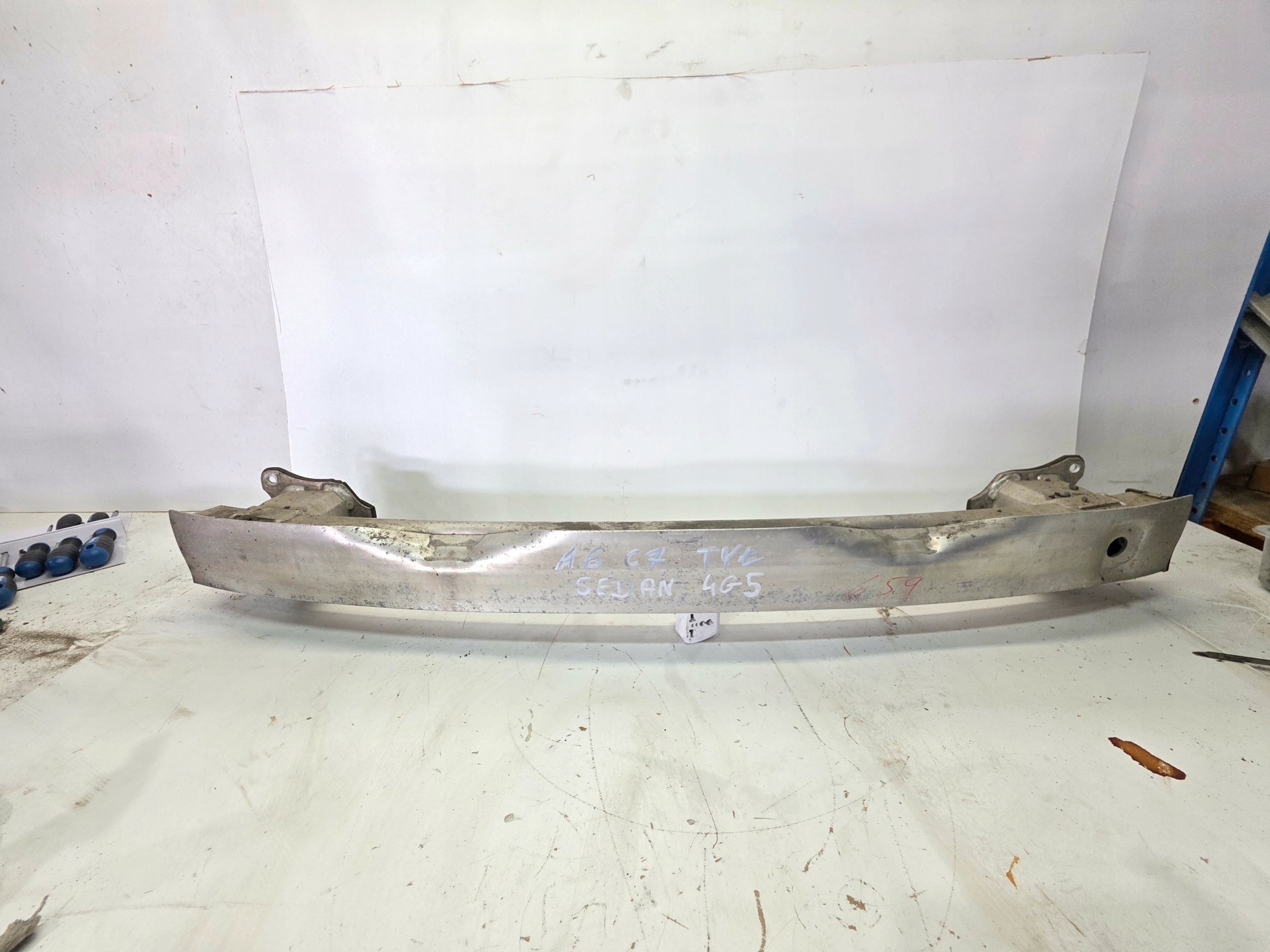 sider below bumper rear part AUDI A6 C7 sedan 4G5807309