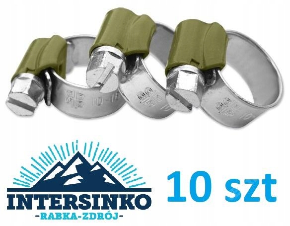 Opaska ślimakowa obejma zaciskowa Force 25-40 mm 10 sztuk