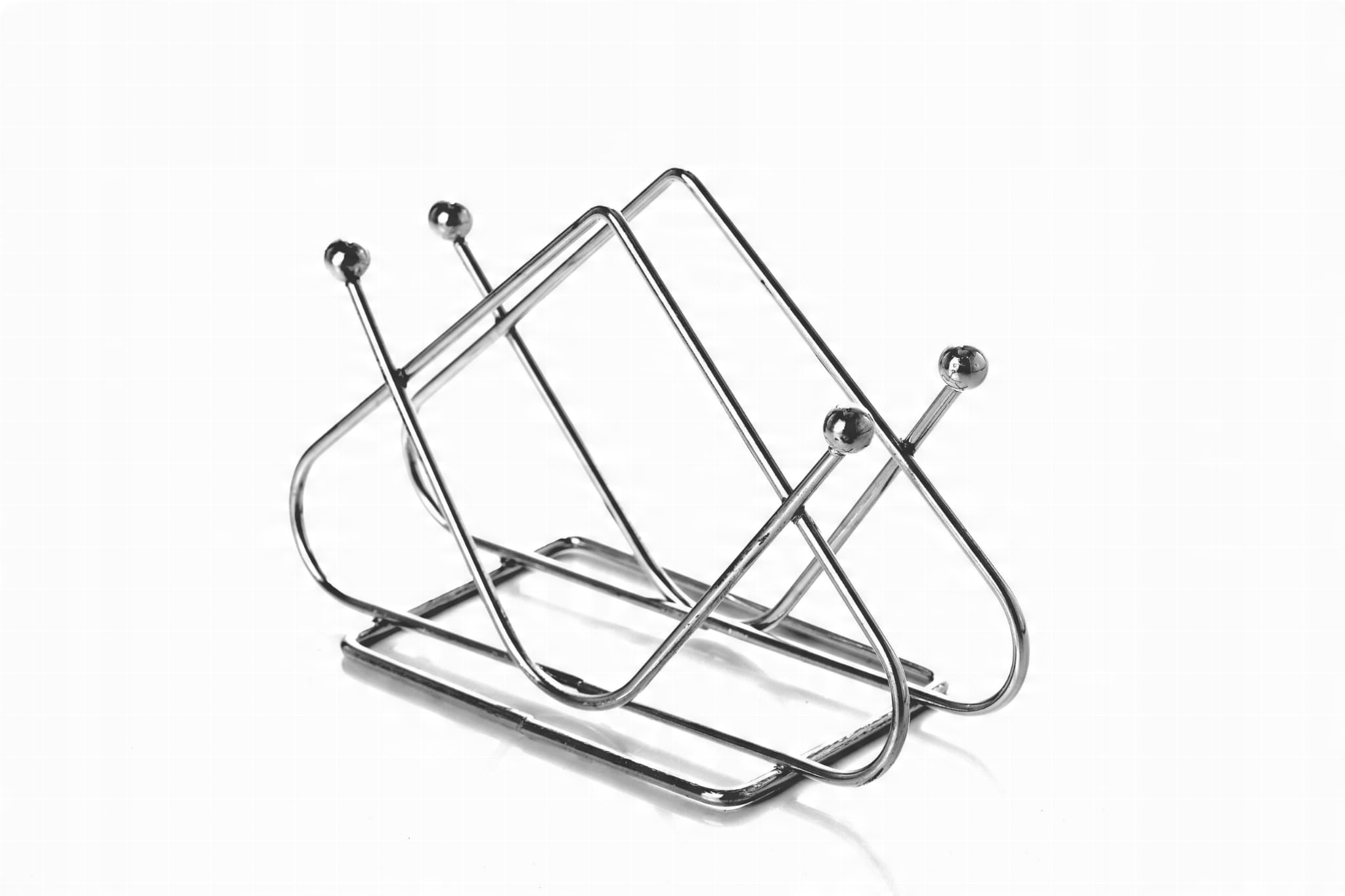 

Serwetnik Metalowy Inox Stojak Na Serwetki Z Drutu