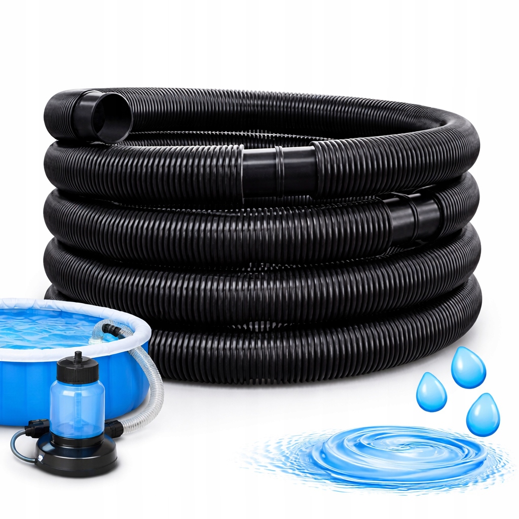 WĄŻ DO POMPY BASENOWEJ INTEX BESTWAY DO POMPY BASENOWEJ DO ODKURZACZA 38mm