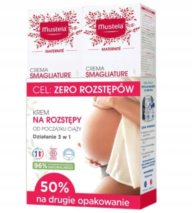 

Mustela Maternite Krem na rozstępy 250 ml Dwupak