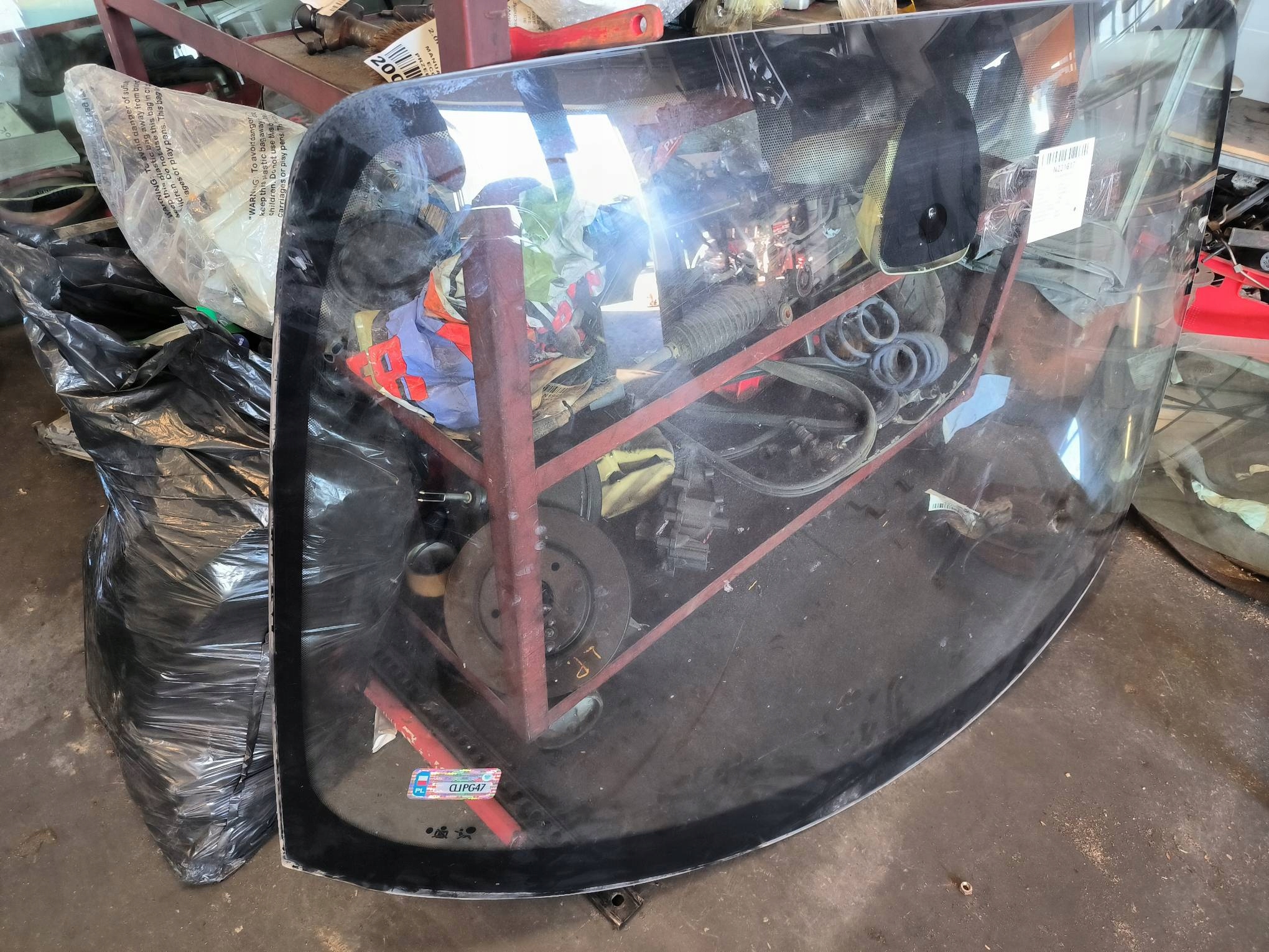 window front iron RENAULT SCENIC II