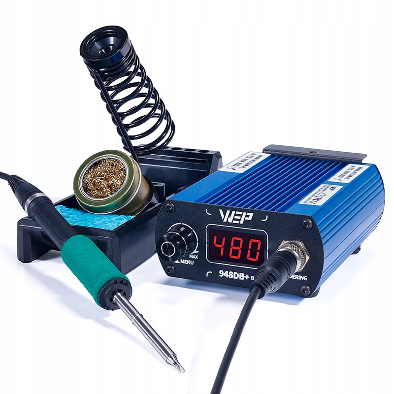 

Stacja lutownicza Wep 948DB+II 75W Led Grot T12